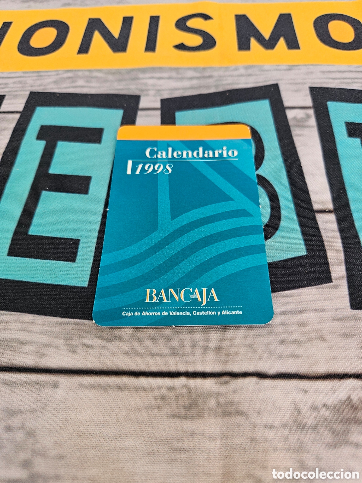 Coleccionismo calendarios: CALENDARIO PUBLICIDAD BANCO CAJA BANCAJA 1998