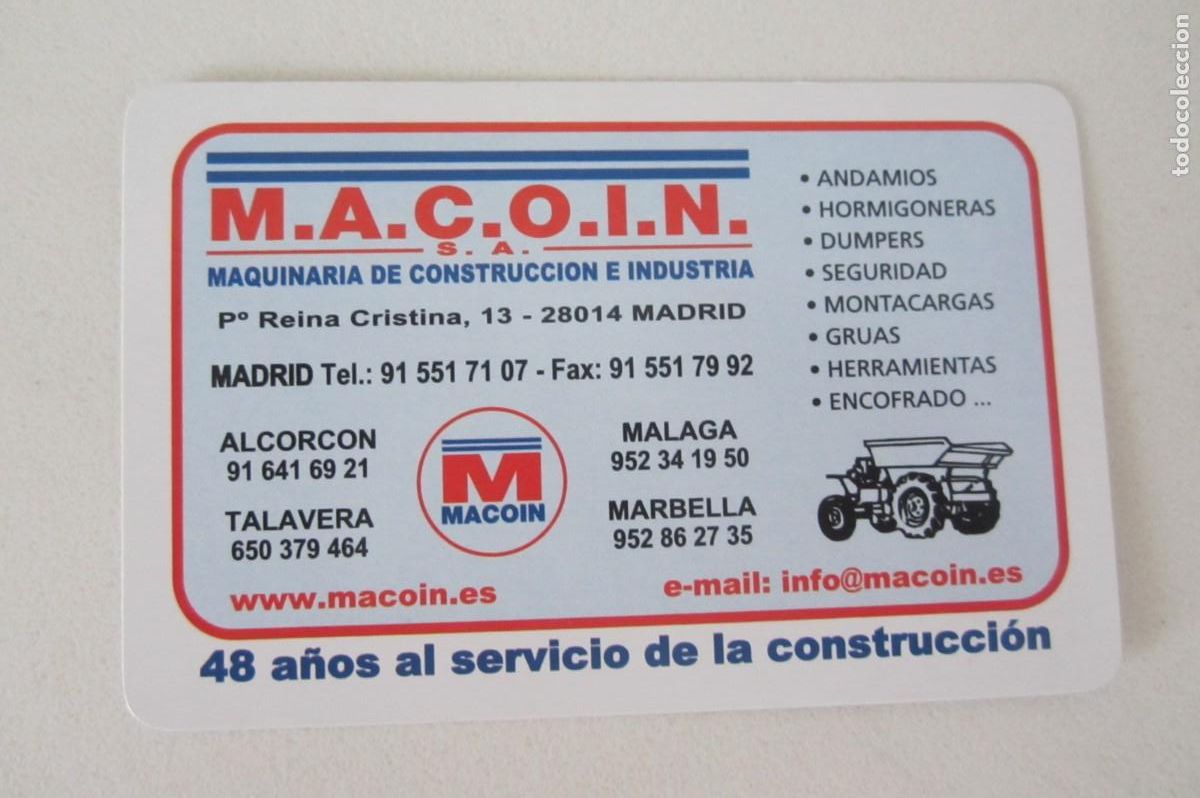 Coleccionismo calendarios: Calendario Fournier Macoin 2007