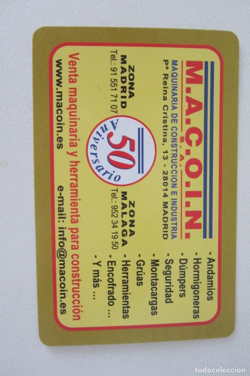 Coleccionismo calendarios: Calendario Fournier Macoin 2009