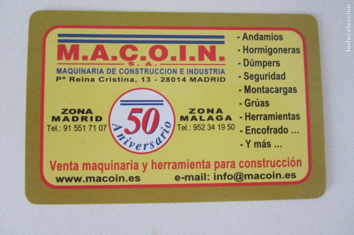 Coleccionismo calendarios: Calendario Fournier Macoin 2009