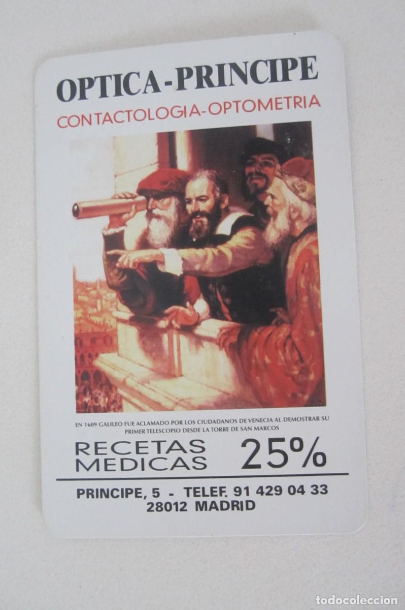 Coleccionismo calendarios: Calendario Fournier Optica Pr&iacute;ncipe 2002