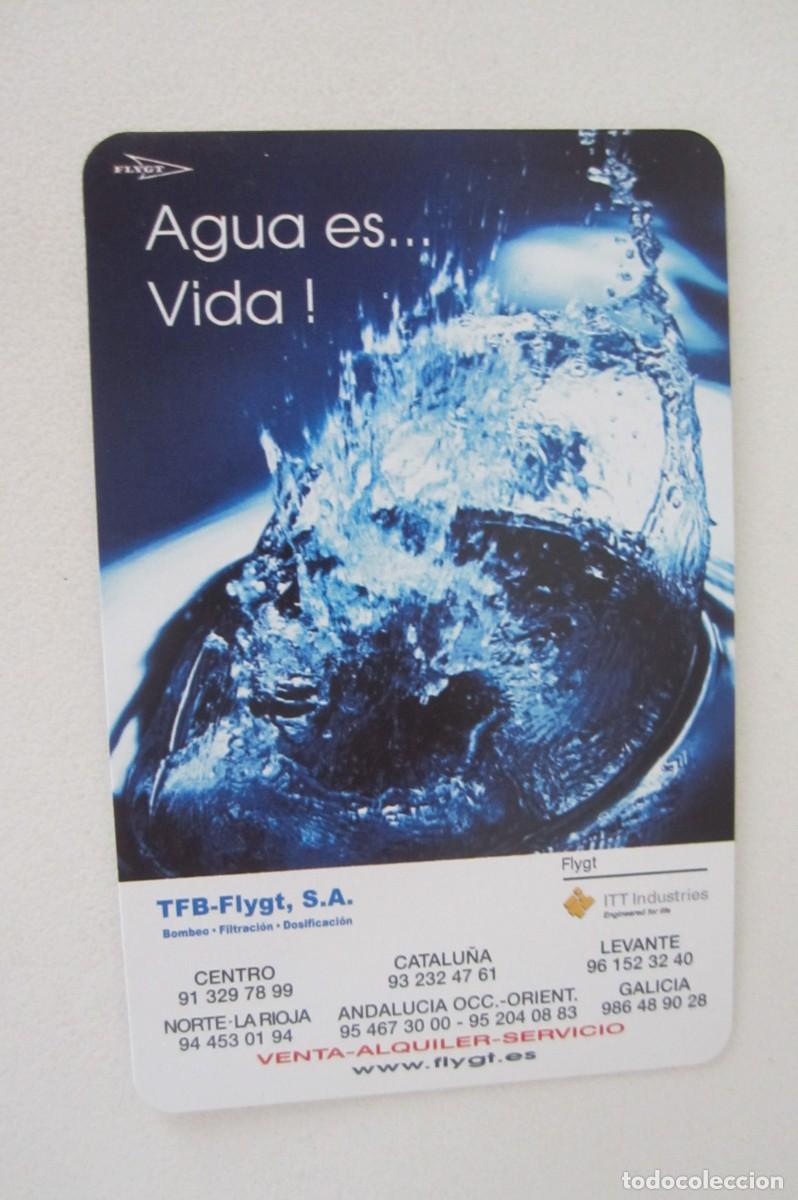 Coleccionismo calendarios: Calendario Fournier TFB Flygt 2005