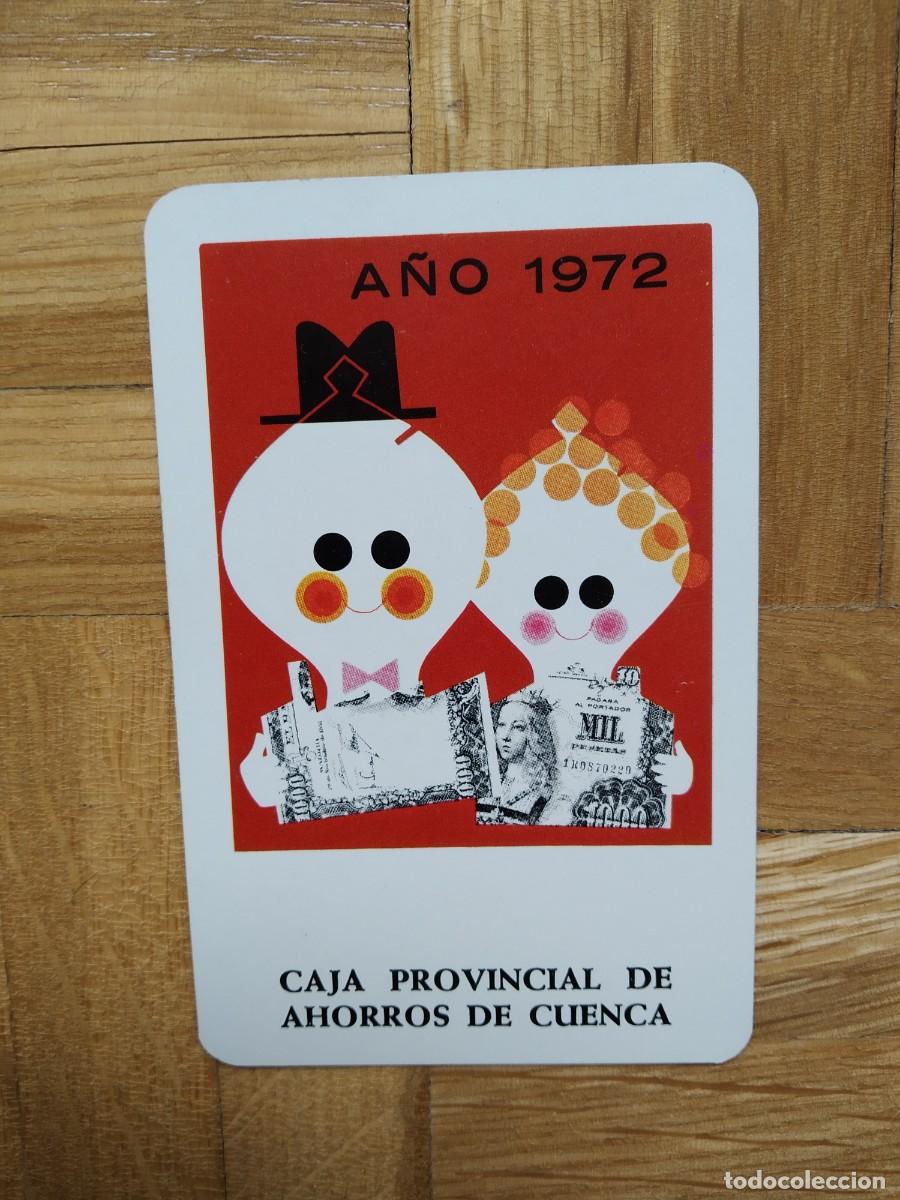 Colecionismo Calend&aacute;rios: CALENDARIO FOURNIER CAJA PROVINCIAL DE AHORROS DE CUENCA A&Ntilde;O 1972 VER FOTOS
