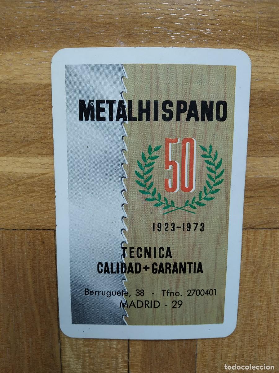 Collectables Calendars: CALENDARIO FOURNIER METALHISPANO A&Ntilde;O 1973 VER FOTOS