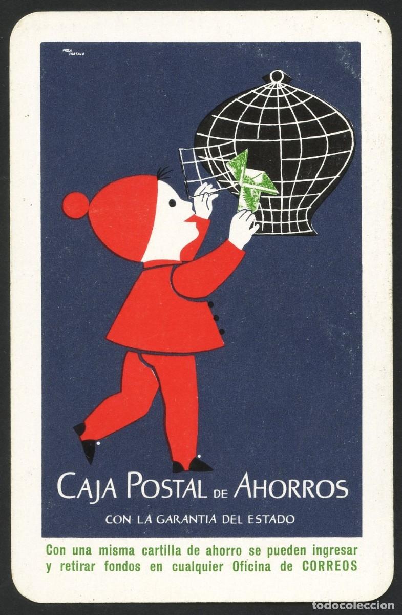 Sammeln von Kalendern: CALENDARIO DE BOLSILLO, CAJA POSTAL DE AHORROS, 1961, H. FOURNIER