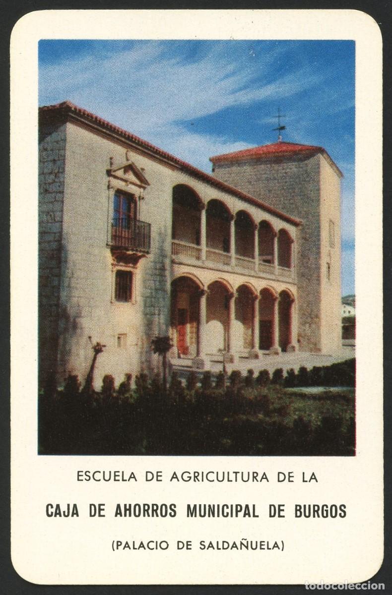 Collectionnisme Calendriers: CALENDARIO DE BOLSILLO, CAJA DE AHORROS MUNICIPAL DE BURGOS, 1963, H. FOURNIER