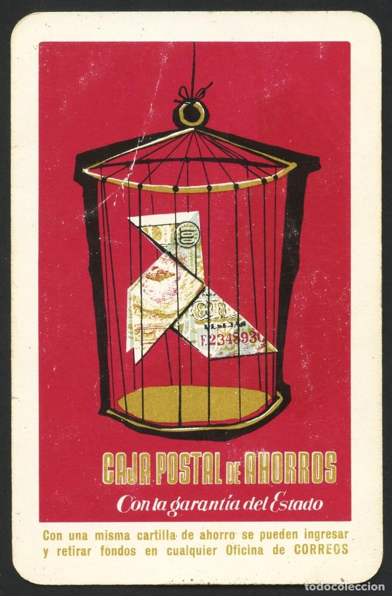 Collectionnisme Calendriers: CALENDARIO DE BOLSILLO, CAJA POSTAL DE AHORROS, 1960, H. FOURNIER