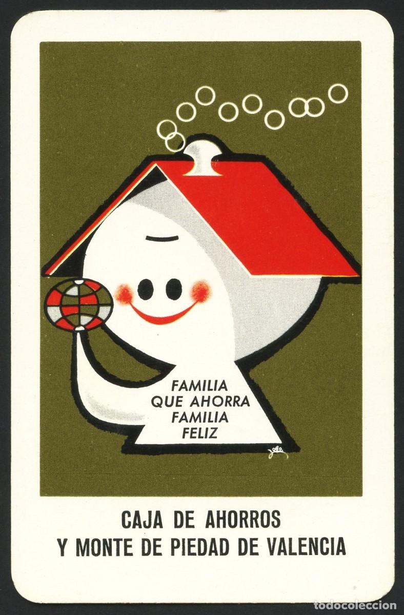 Collectionnisme Calendriers: CALENDARIO DE BOLSILLO, CAJA DE AHORROS DE VALENCIA, 1964, H. FOURNIER