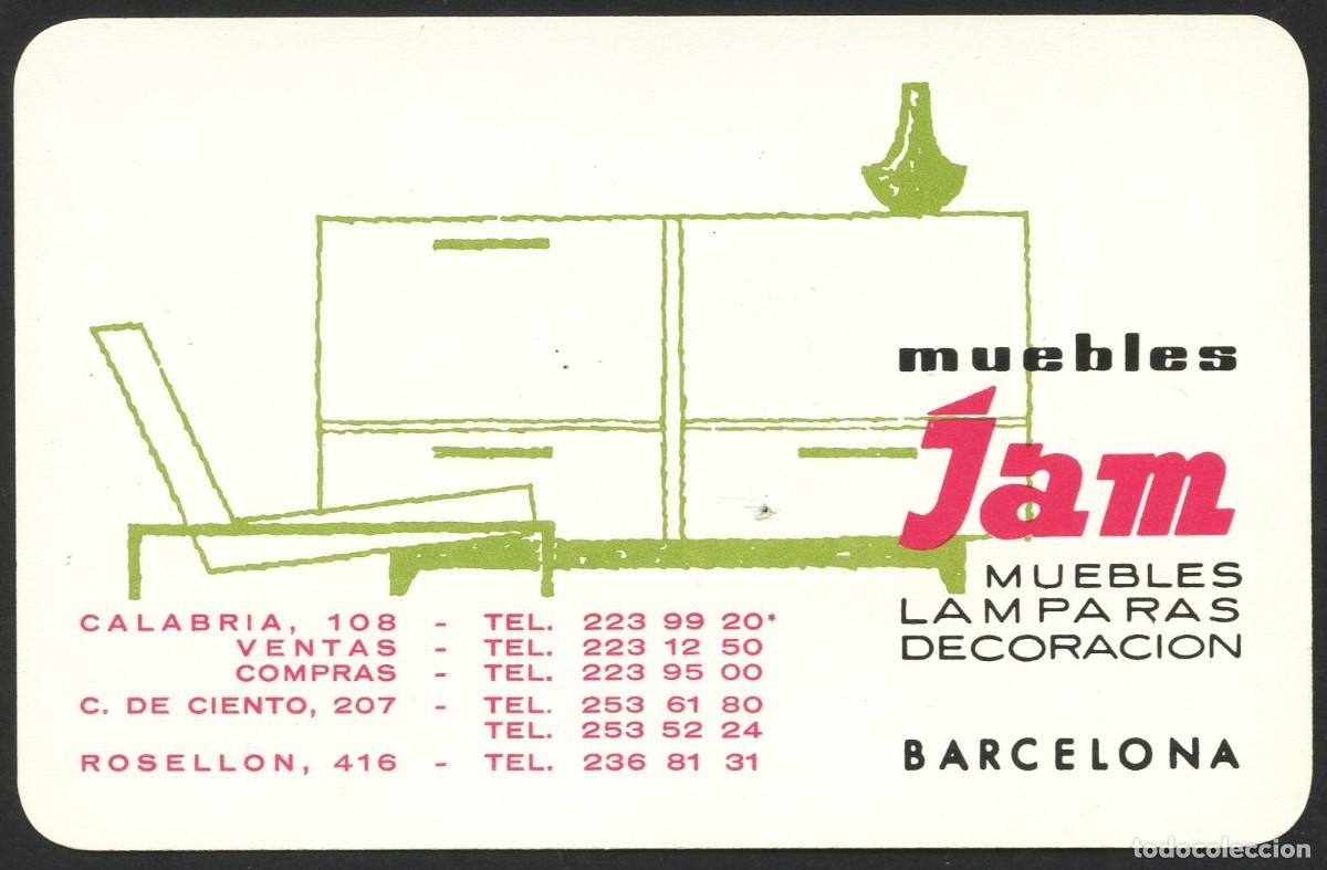 Collectionnisme Calendriers: CALENDARIO DE BOLSILLO, MUEBLES JAM, 1965, H. FOURNIER