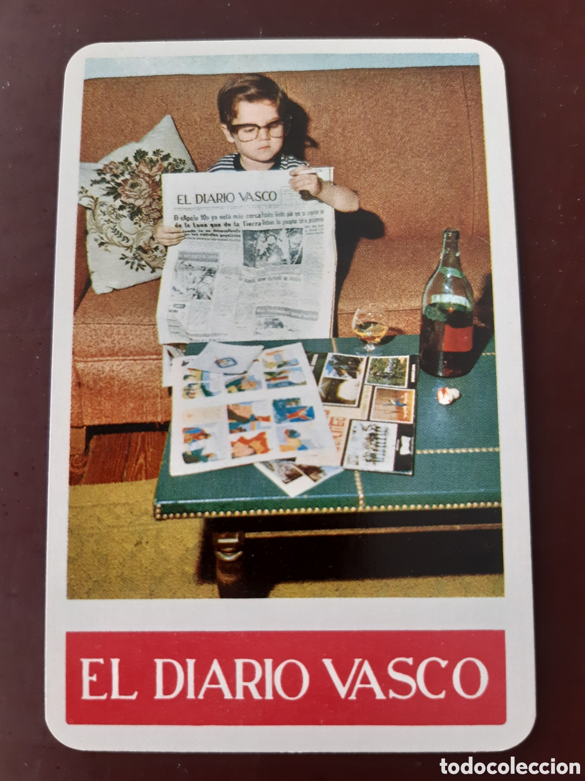 Coleccionismo calendarios: Calendario fournier Diario Vasco 1970