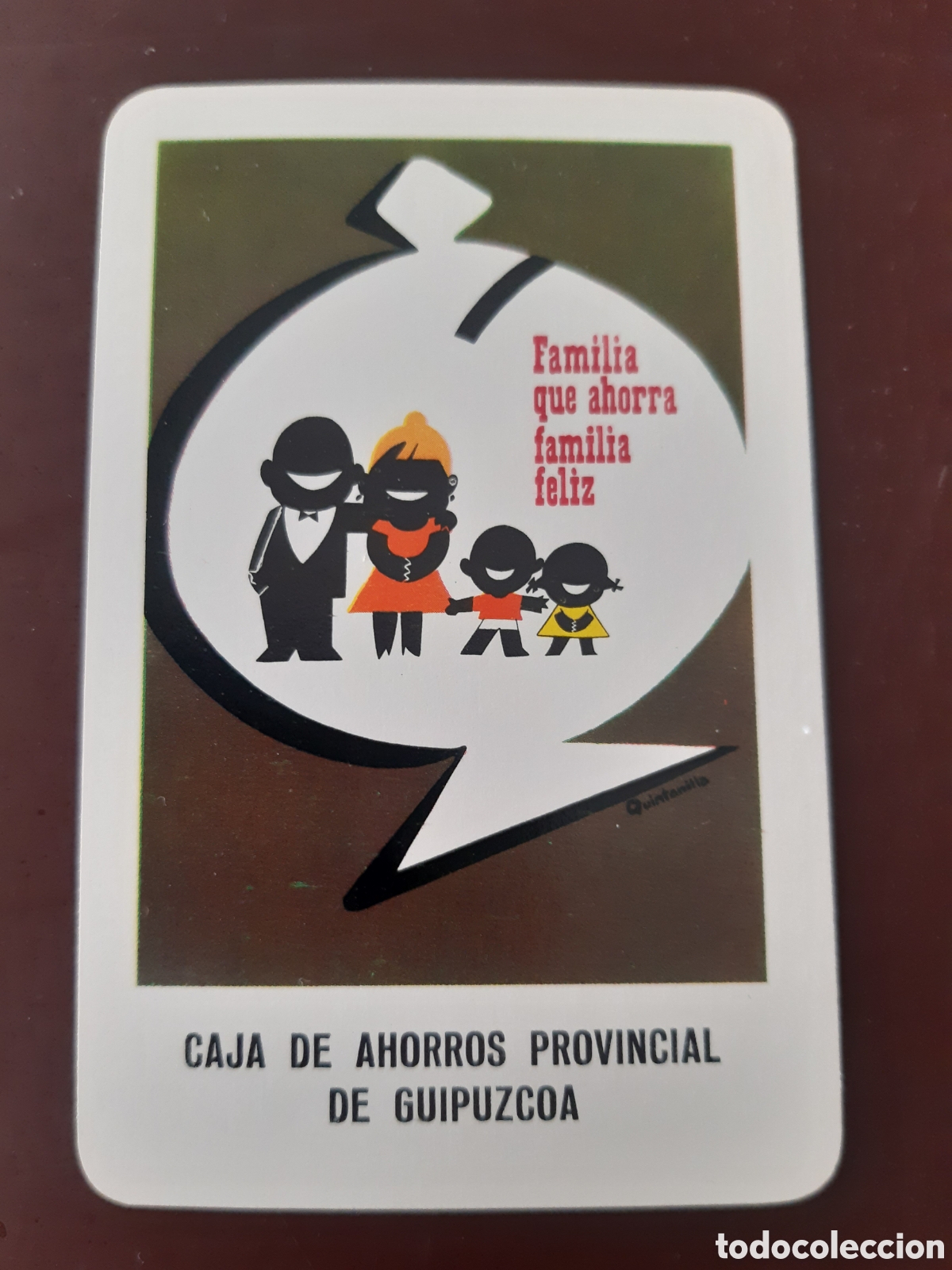 Coleccionismo calendarios: Calendario fournier Caja Provincial de Guipuzcoa 1965