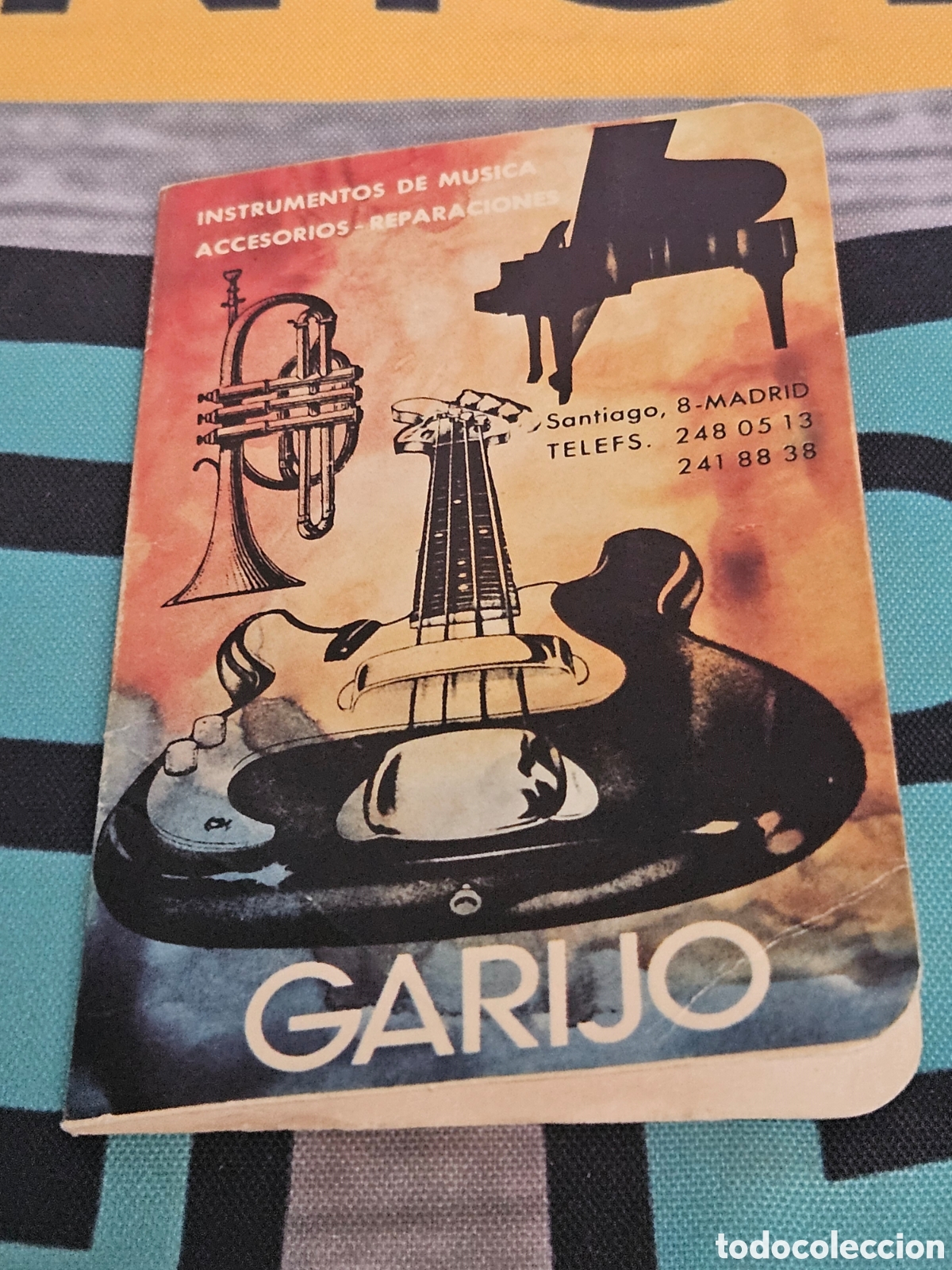 Collectionnisme Calendriers: CALENDARIO EMPRESA INSTRUMENTOS DE MUSICA GARIJO. 1978