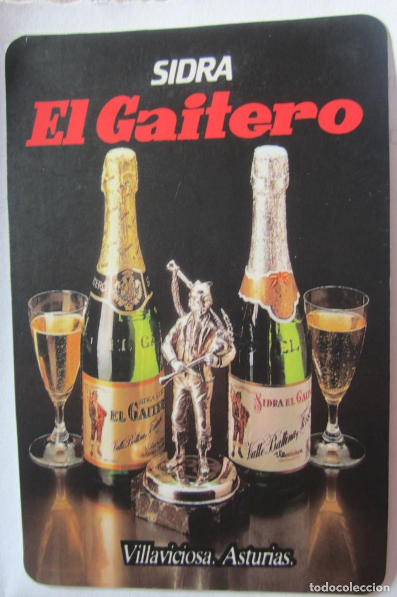 Coleccionismo calendarios: Calendario Sidra El Gaitero 1991