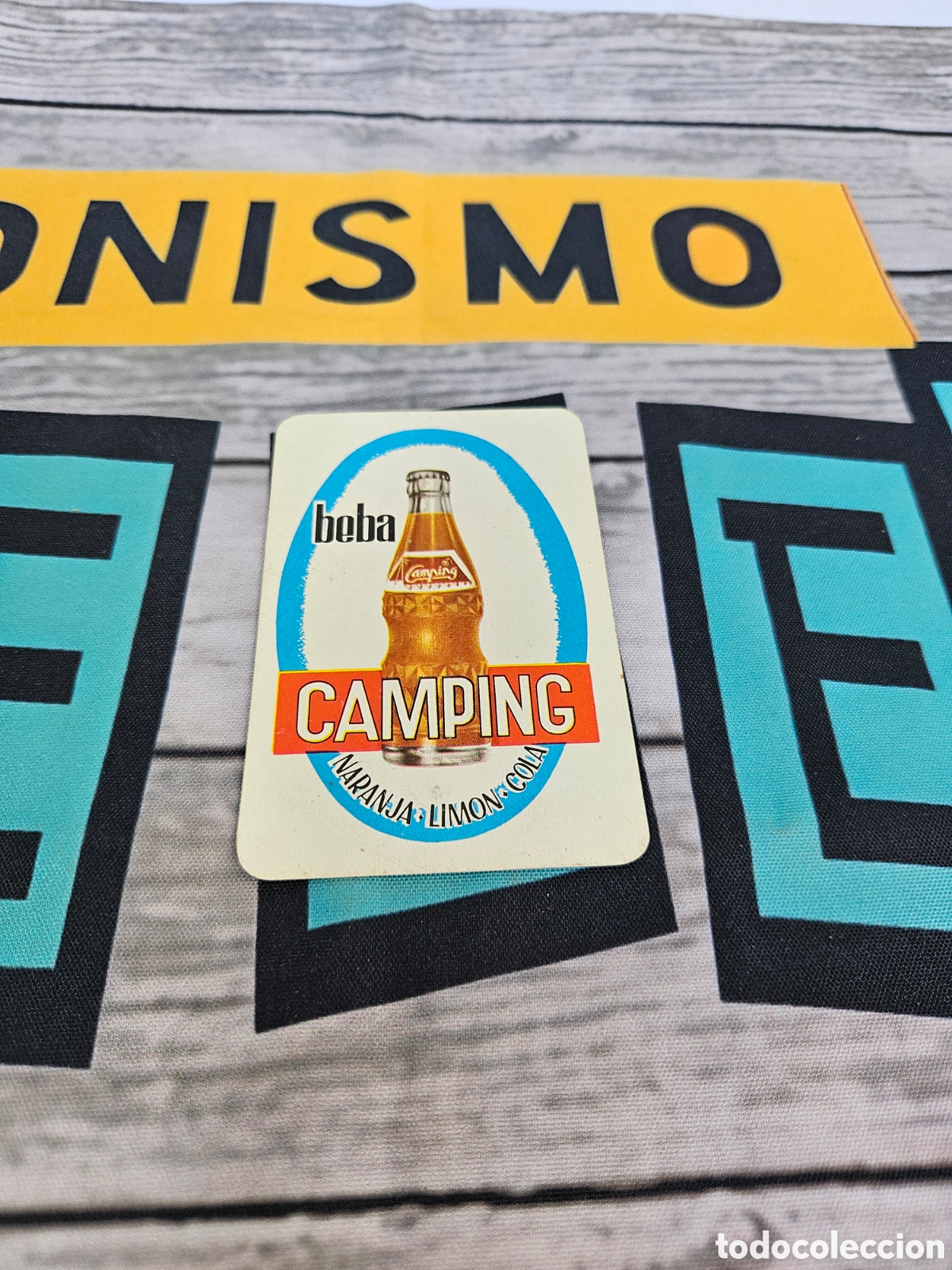 Coleccionismo calendarios: CALENDARIO PUBLICIDAD MARCA CAMPING NARANJA LIMON COLA. FOURNIER. 1967