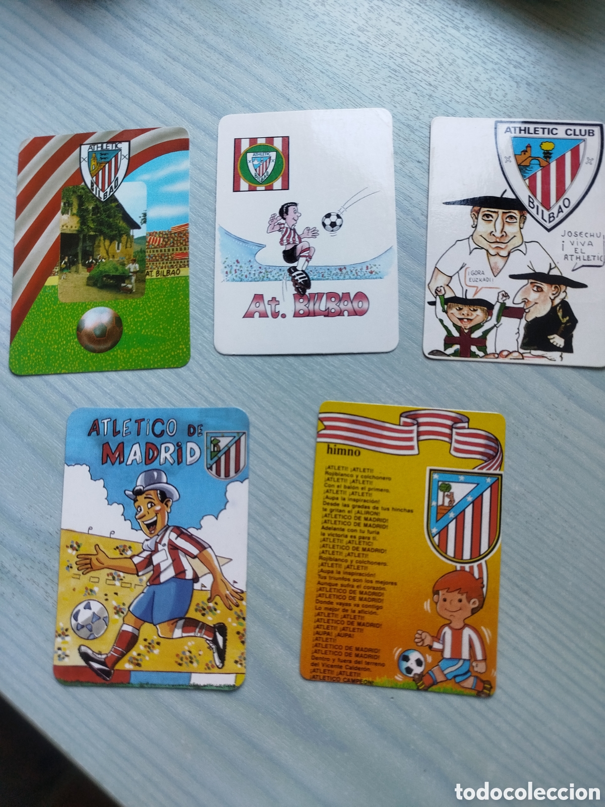 Coleccionismo calendarios: 5 calendarios deportivos .ver fotos