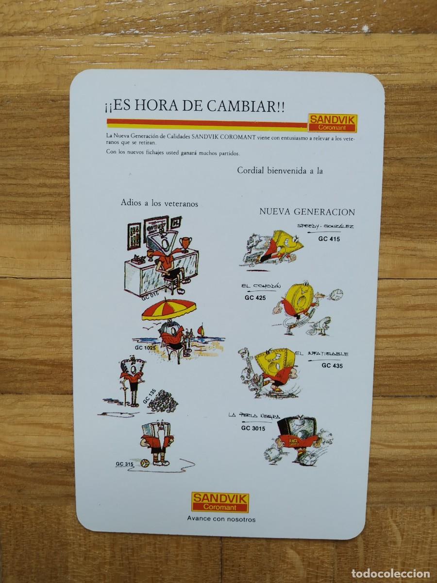Collectionnisme Calendriers: CALENDARIO FOURNIER SANDVIK A&Ntilde;O 1990 VER FOTOS NUEVO