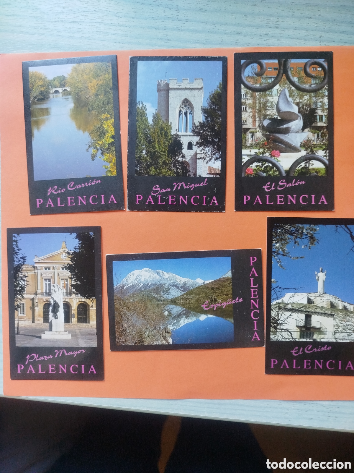 Coleccionismo calendarios: 6 calendarios Palencia.ver fotos