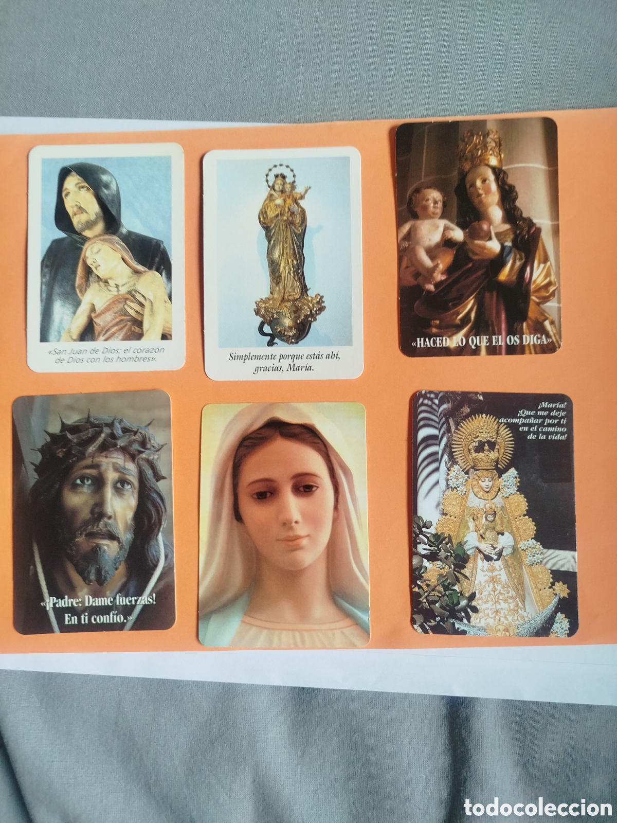 Coleccionismo calendarios: 6 calendarios religioso
