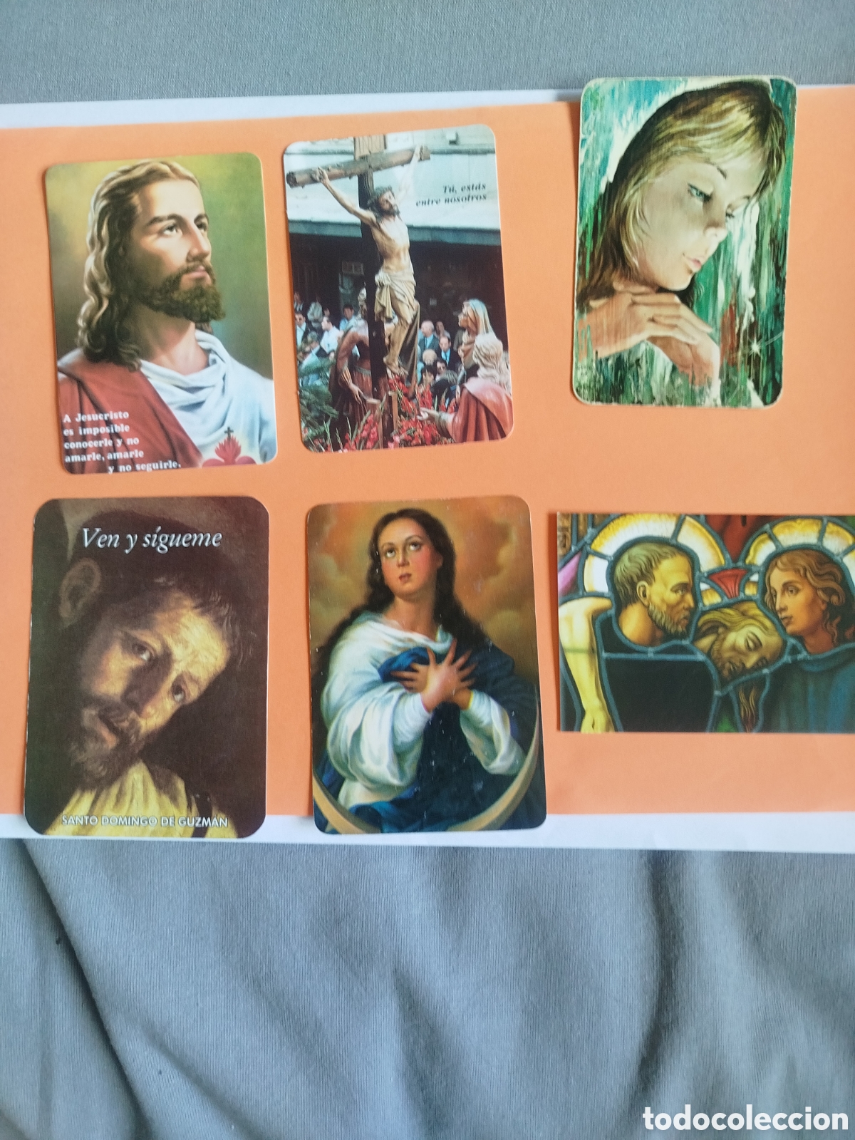Coleccionismo calendarios: 6 calendarios religioso