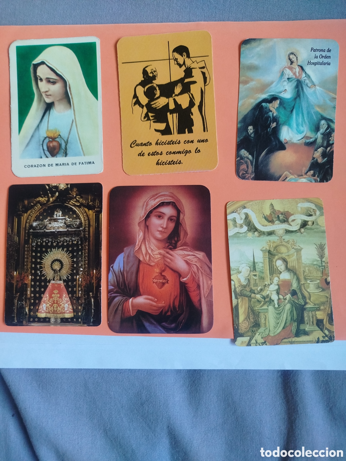 Coleccionismo calendarios: 6 calendarios religioso - Foto 1