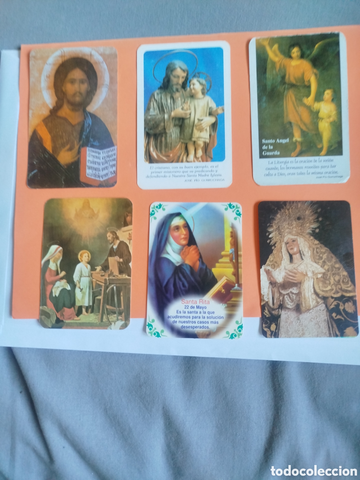 Coleccionismo calendarios: 6 calendarios religioso