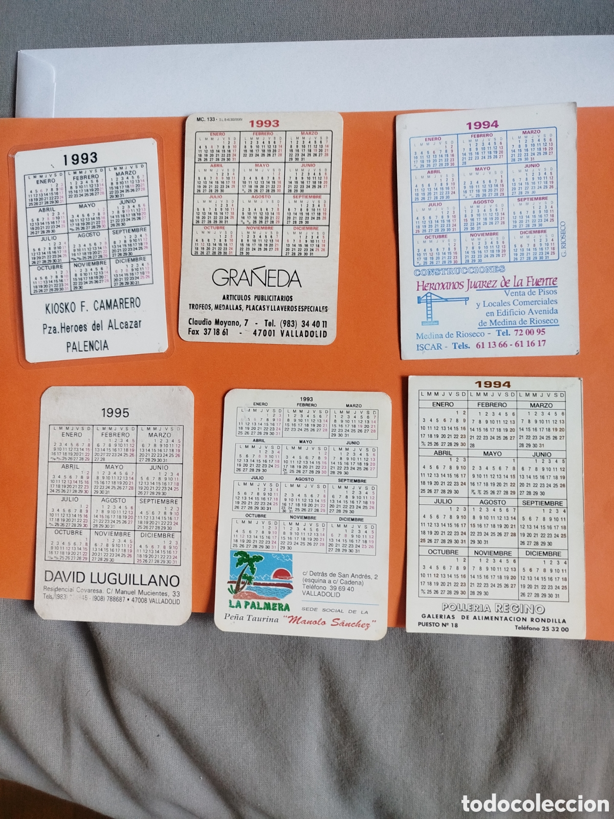 Coleccionismo calendarios: 6 calendarios variados - Foto 2