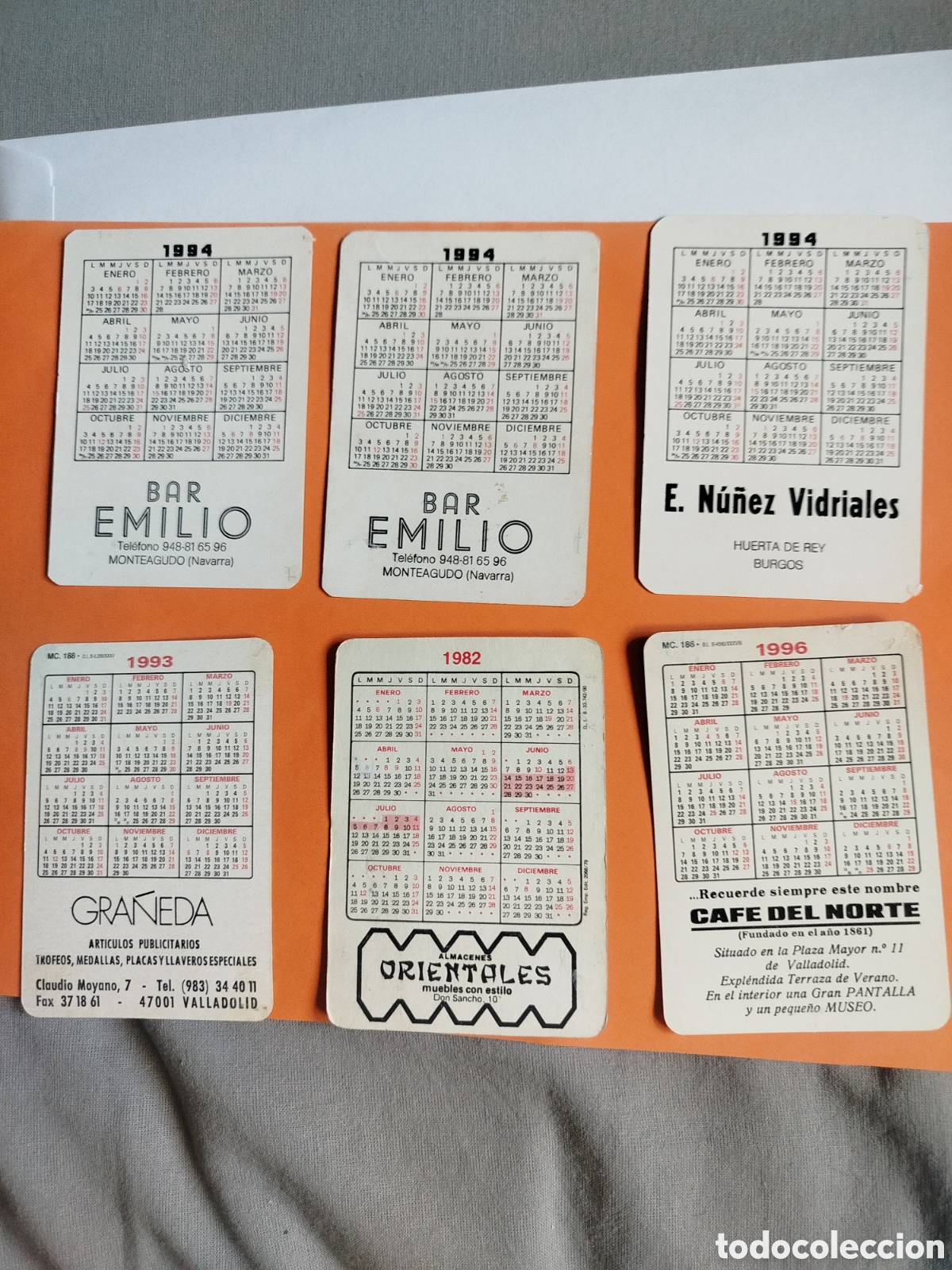 Coleccionismo calendarios: 6 calendarios variados - Foto 2
