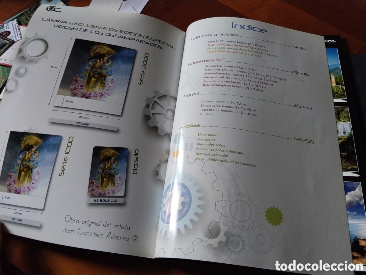 Coleccionismo calendarios: Libro cat&aacute;logo de calendarios 2018 L - Foto 2