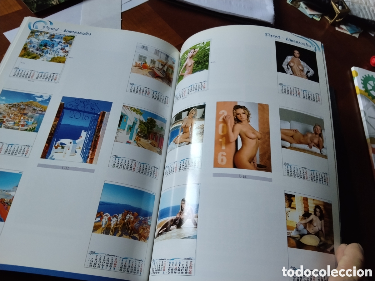 Coleccionismo calendarios: Libro cat&aacute;logo Calendarios 2016 L - Foto 10