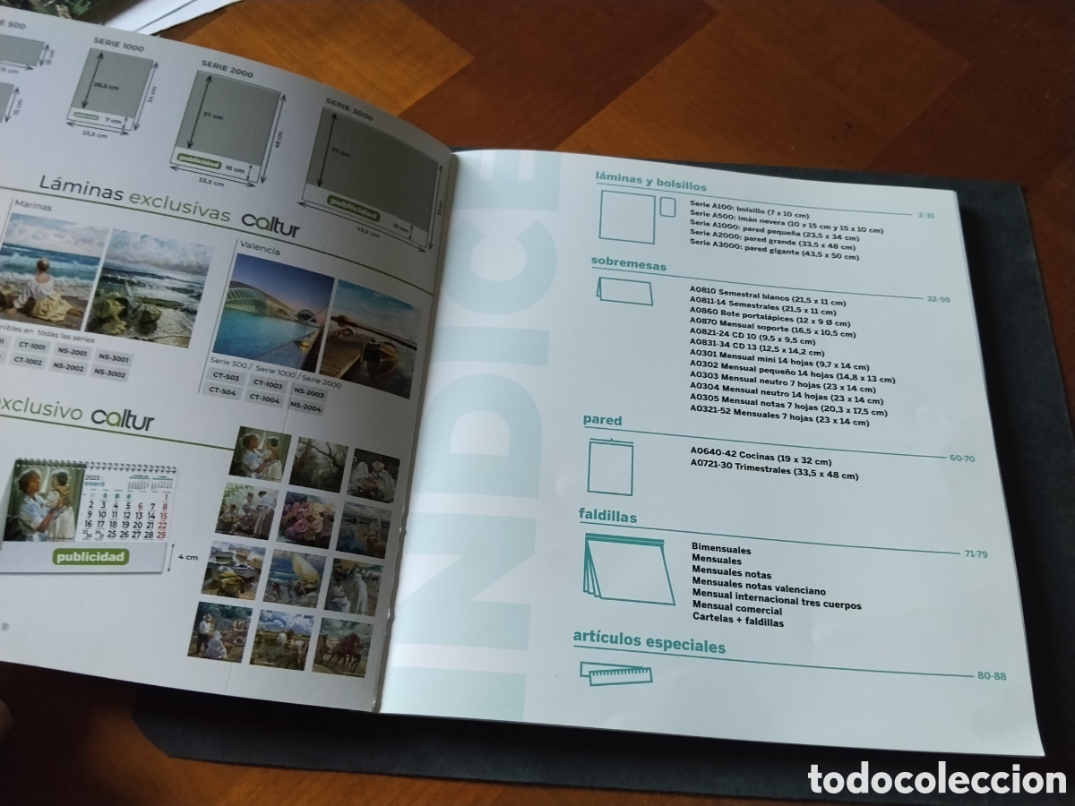 Coleccionismo calendarios: Libro cat&aacute;logo Calendarios 2023 A - Foto 2