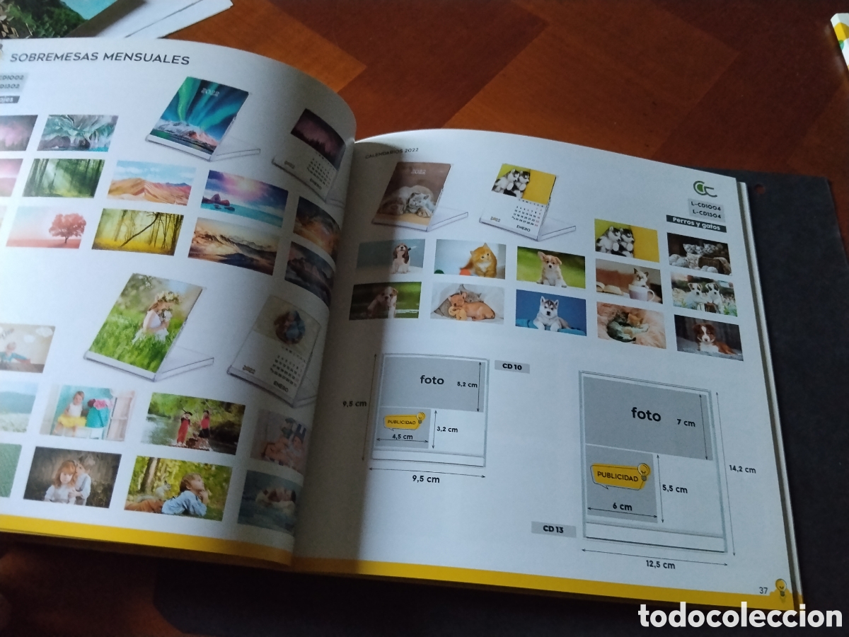 Coleccionismo calendarios: Libro cat&aacute;logo Calendarios 2022 L - Foto 6