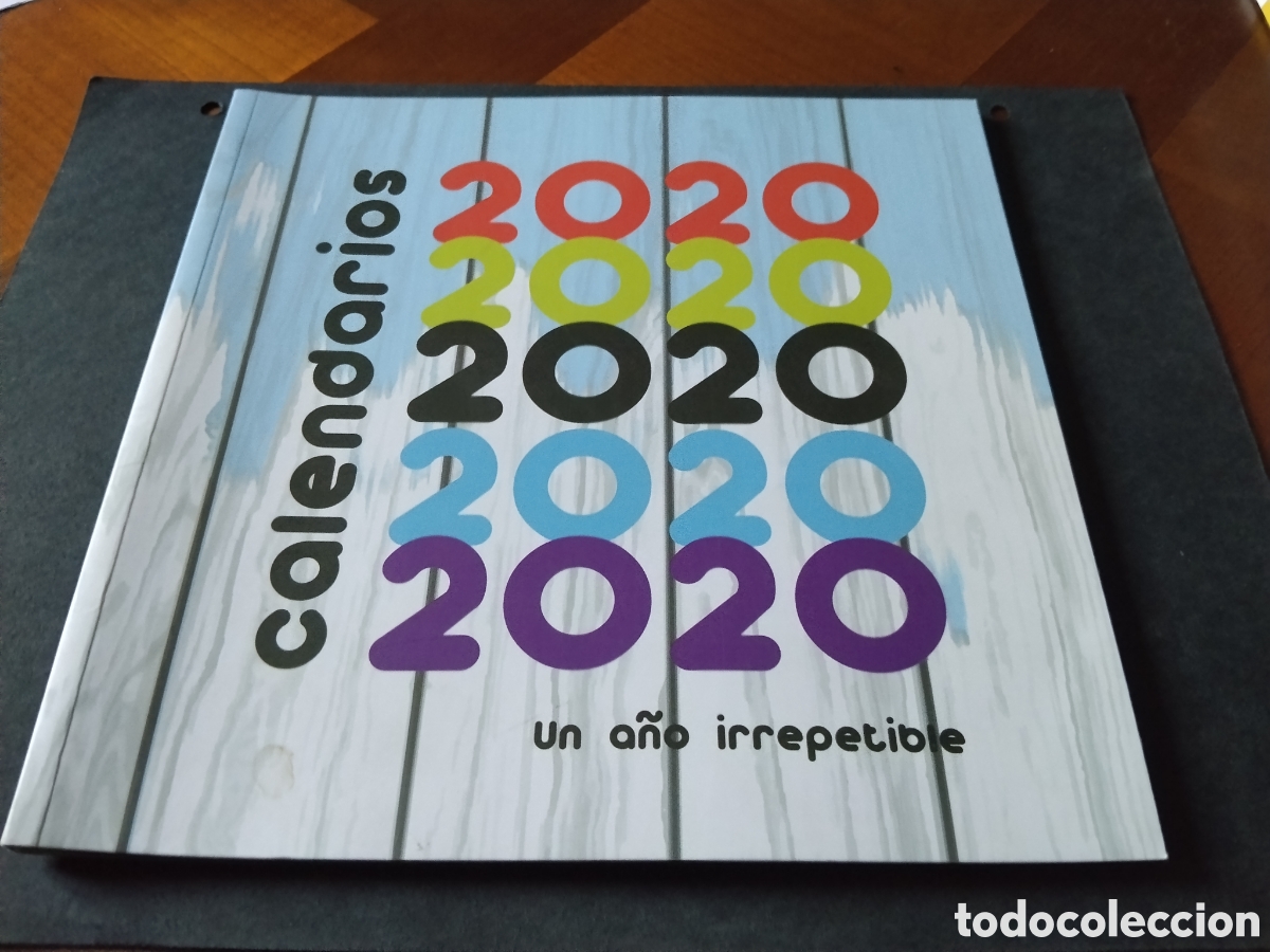 Coleccionismo calendarios: Libro cat&aacute;logo Calendarios 2020 L