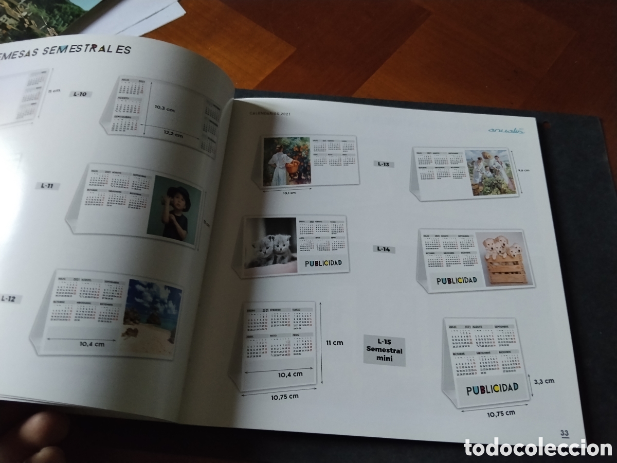 Coleccionismo calendarios: Libro cat&aacute;logo Calendarios 2021 L - Foto 6