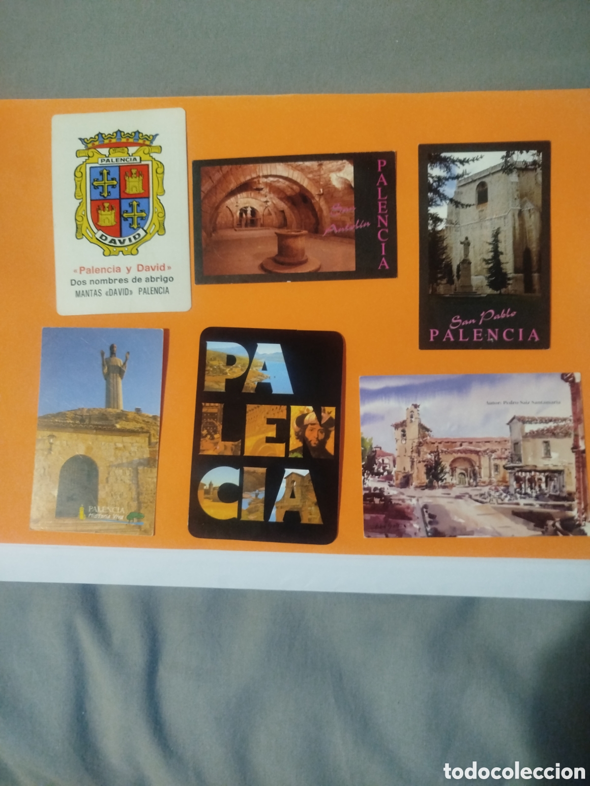 Coleccionismo calendarios: 6 calendarios Palencia