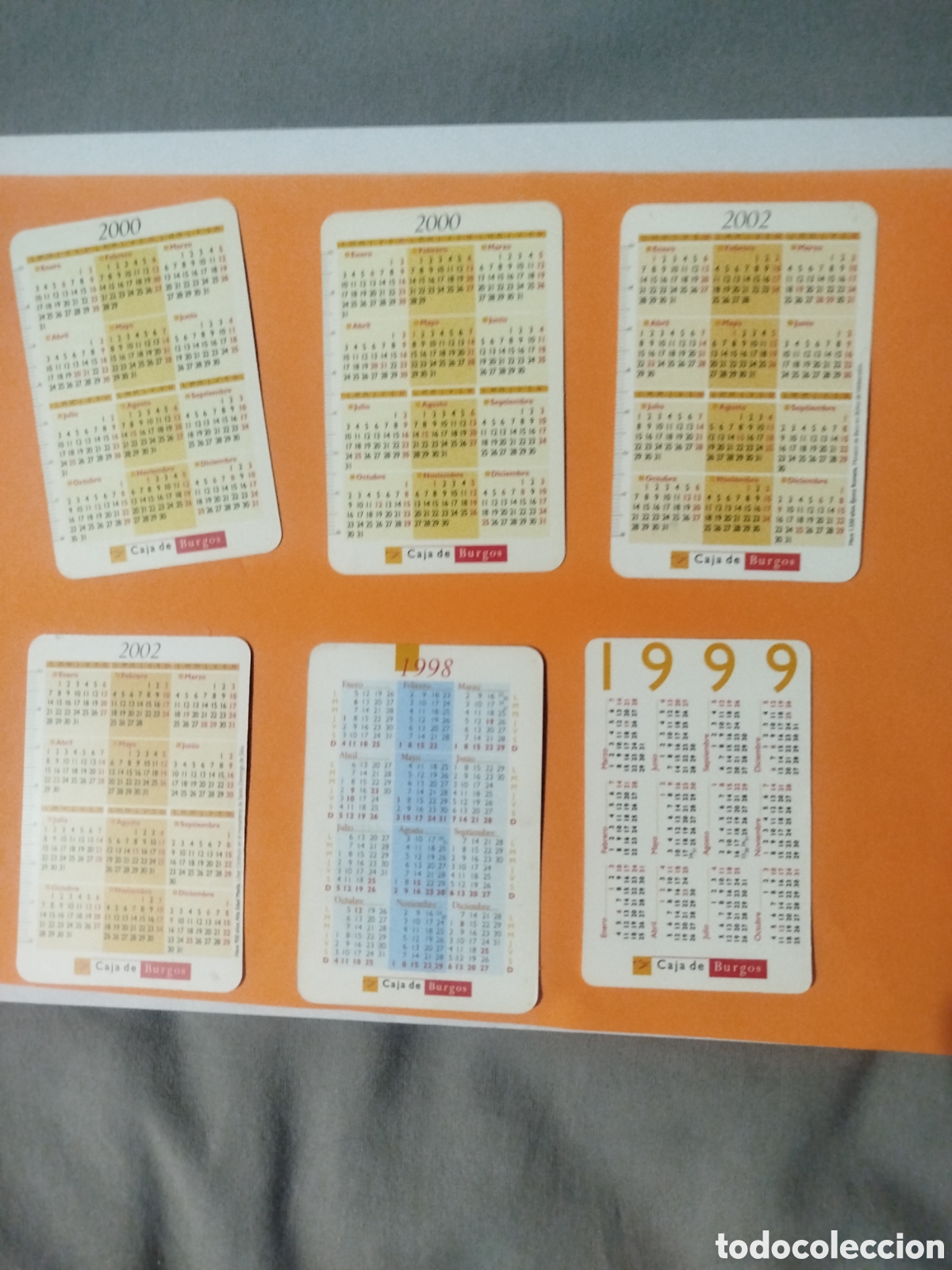 Coleccionismo calendarios: 6 calendarios.bsnvos - Foto 2