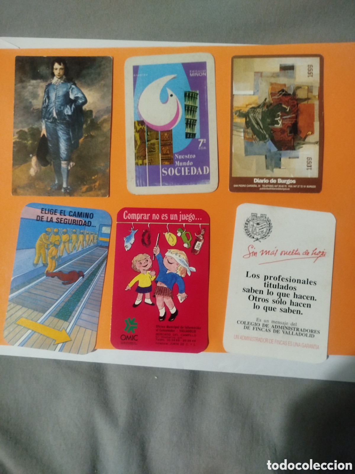 Coleccionismo calendarios: 6 calendarios variados - Foto 1