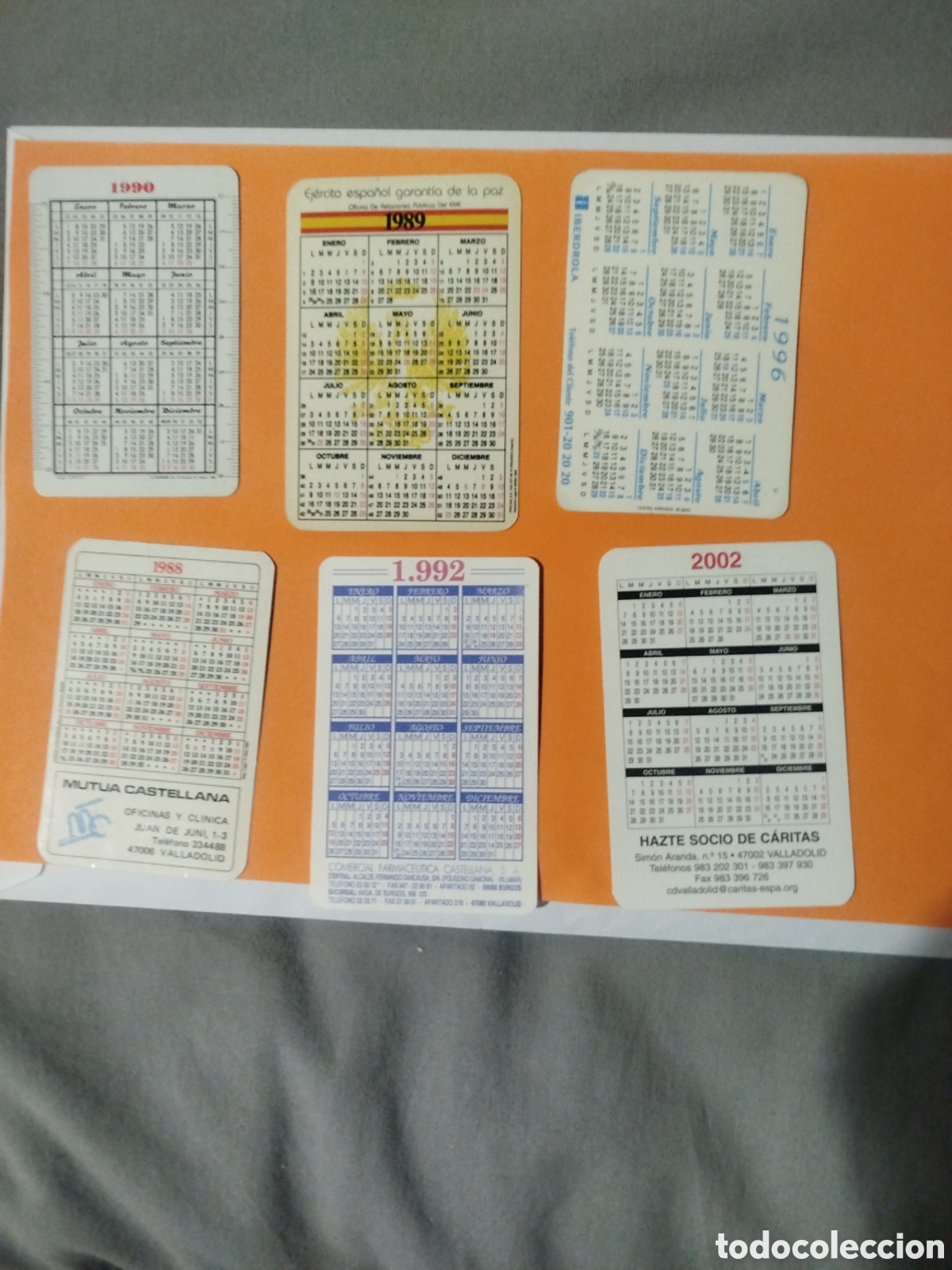Coleccionismo calendarios: 6 calendarios variados - Foto 2