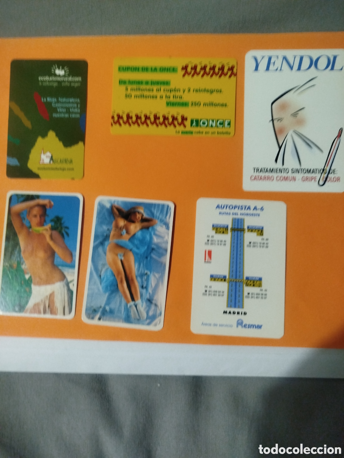 Coleccionismo calendarios: 6 calendarios variados