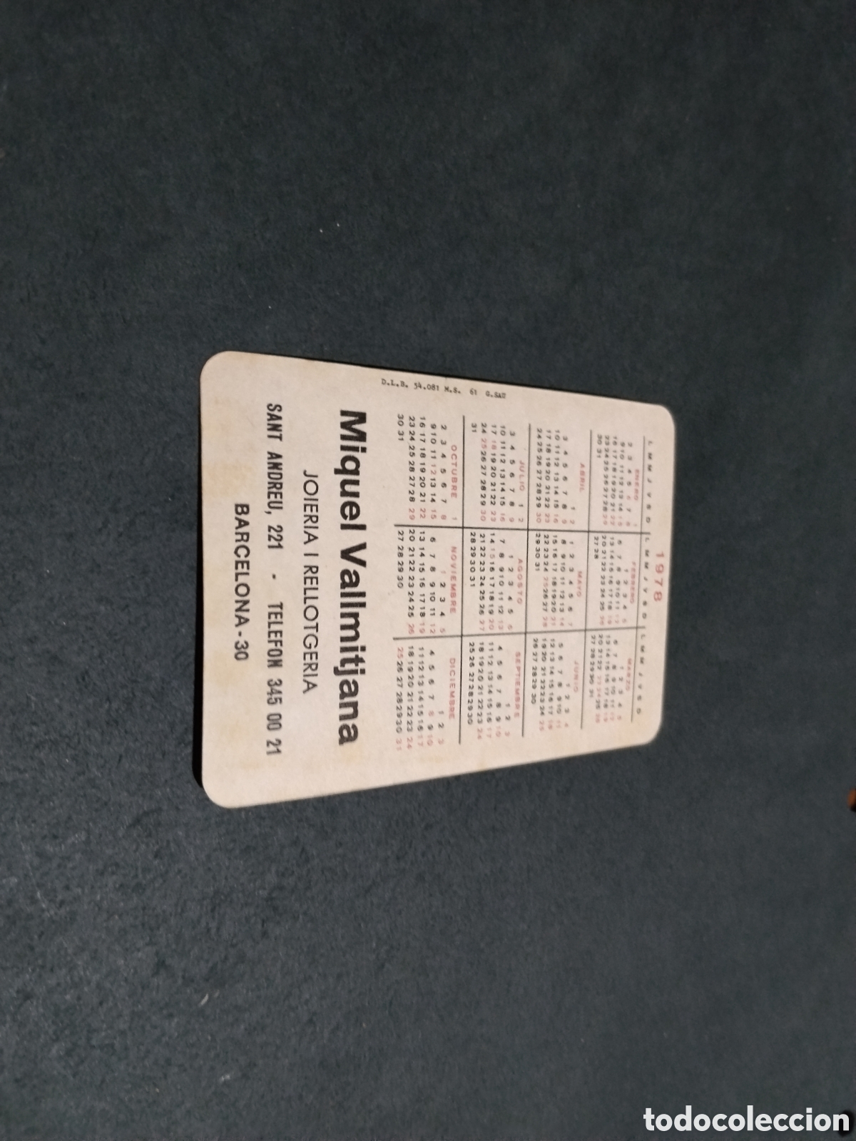 Coleccionismo calendarios: Calendario chicas 1978...... - Foto 2