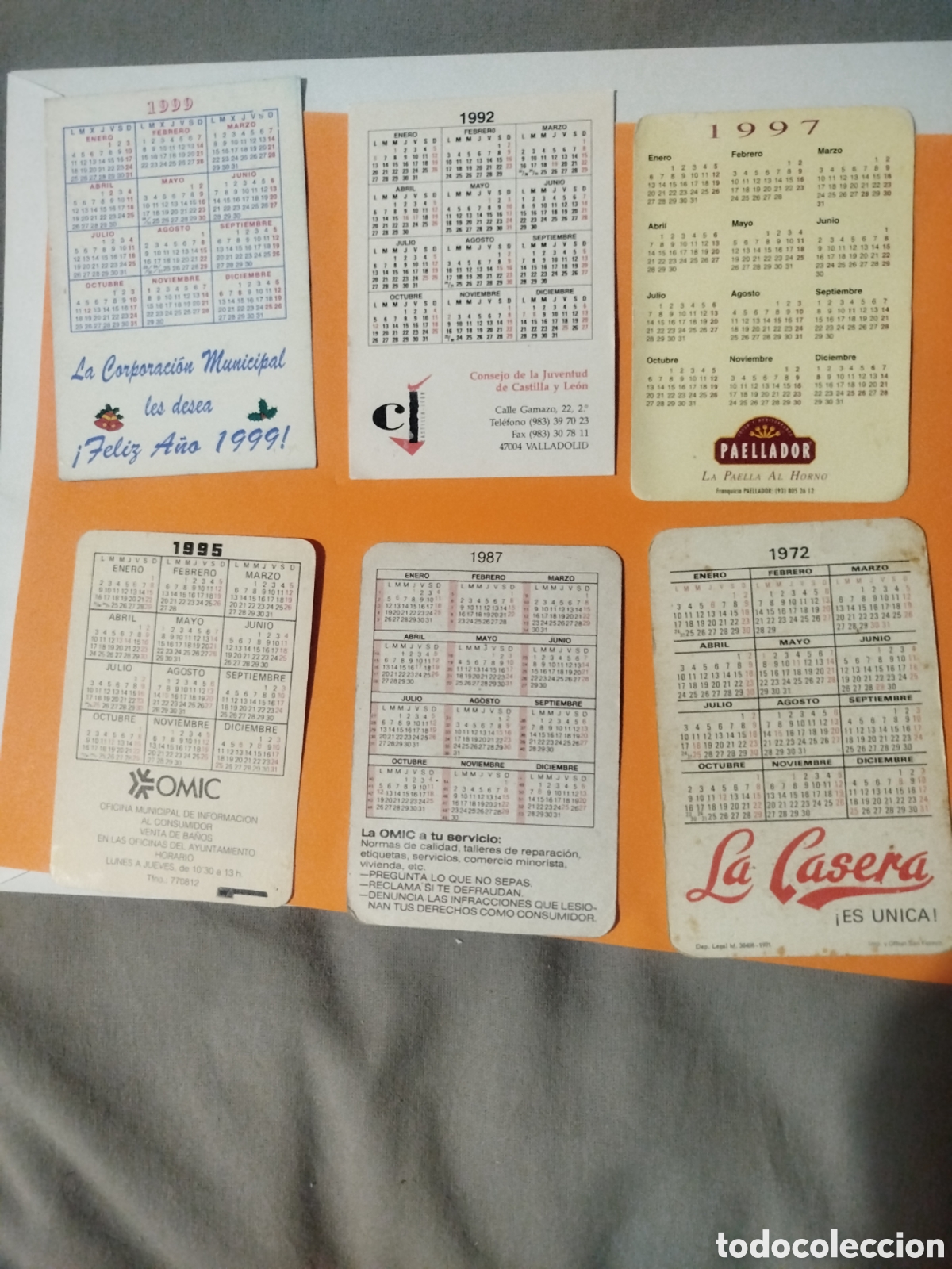 Coleccionismo calendarios: ,6 calendarios variados - Foto 2