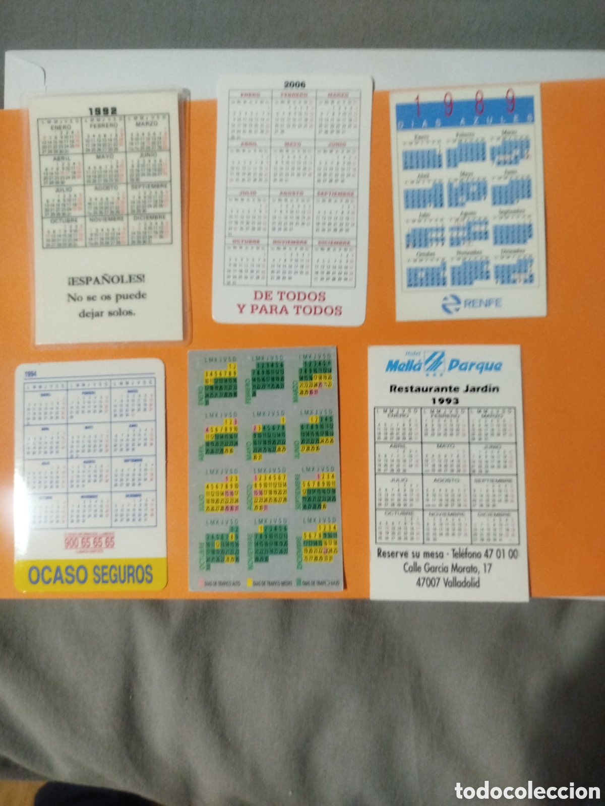 Coleccionismo calendarios: 6 calendarios variados - Foto 2