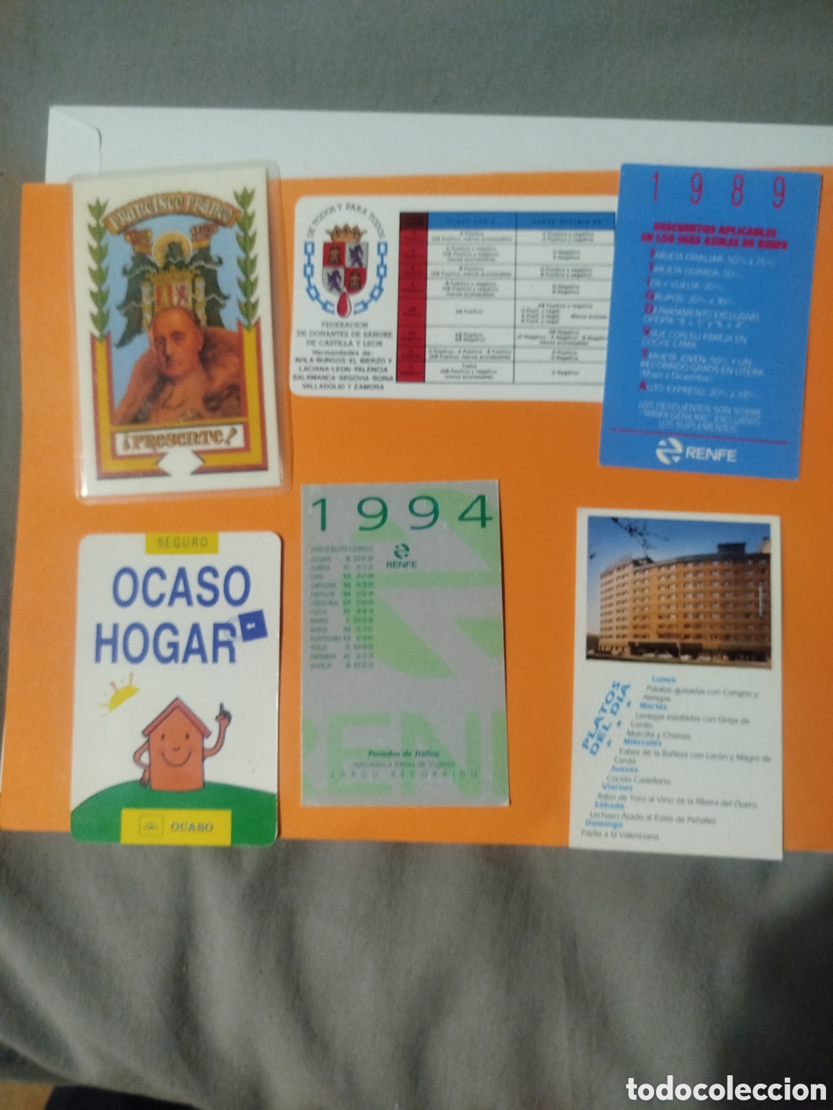 Coleccionismo calendarios: 6 calendarios variados - Foto 1