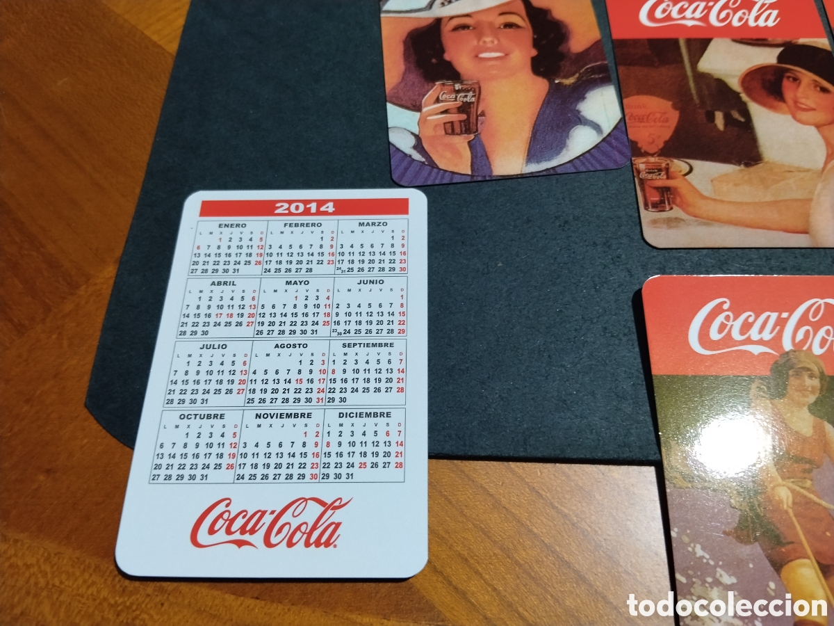 Coleccionismo calendarios: Calendarios Coca-Cola 2014 - Foto 2
