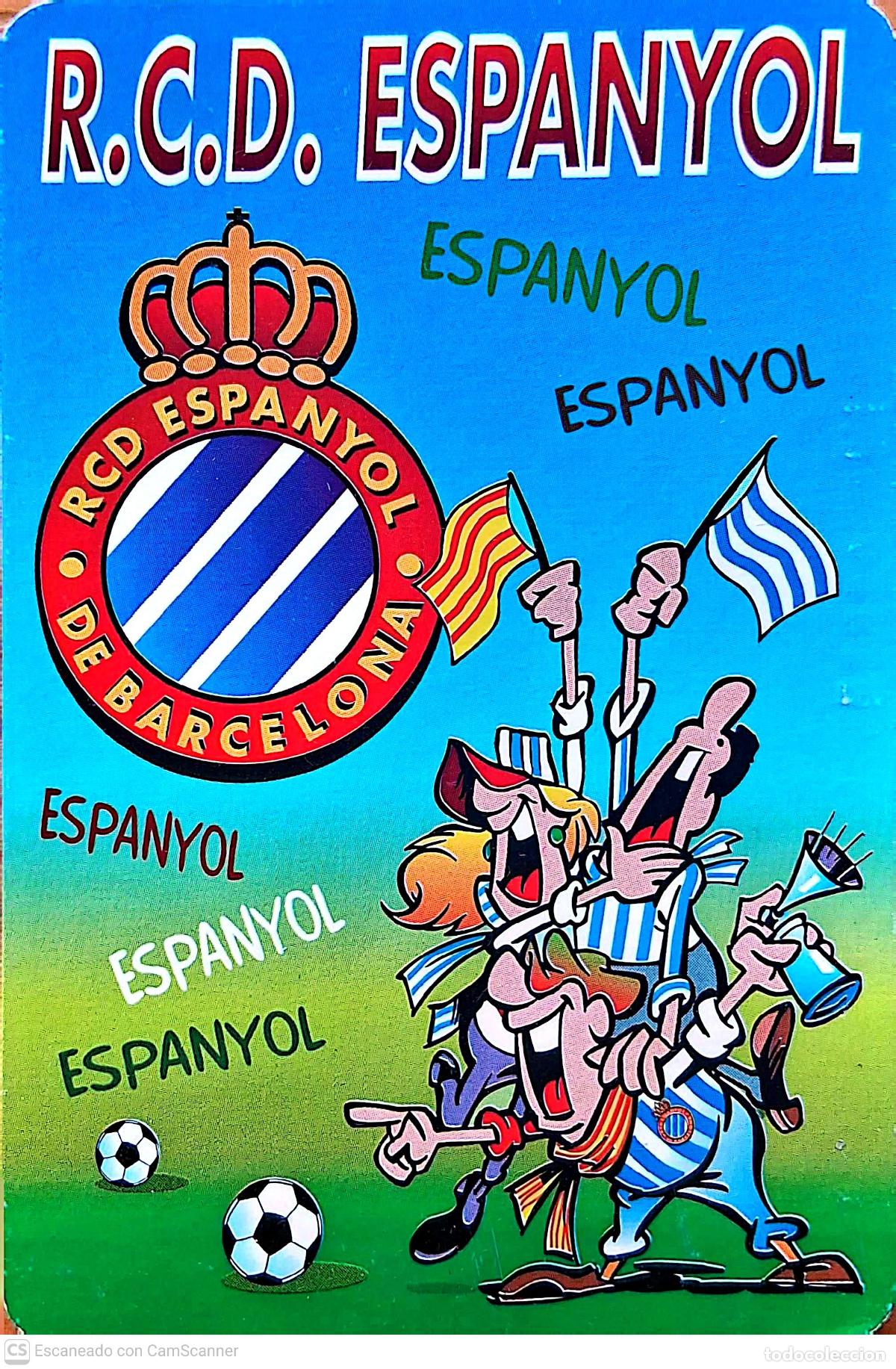 Coleccionismo calendarios: Calendario: R.C.D. Espa&ntilde;ol A&ntilde;o 2002