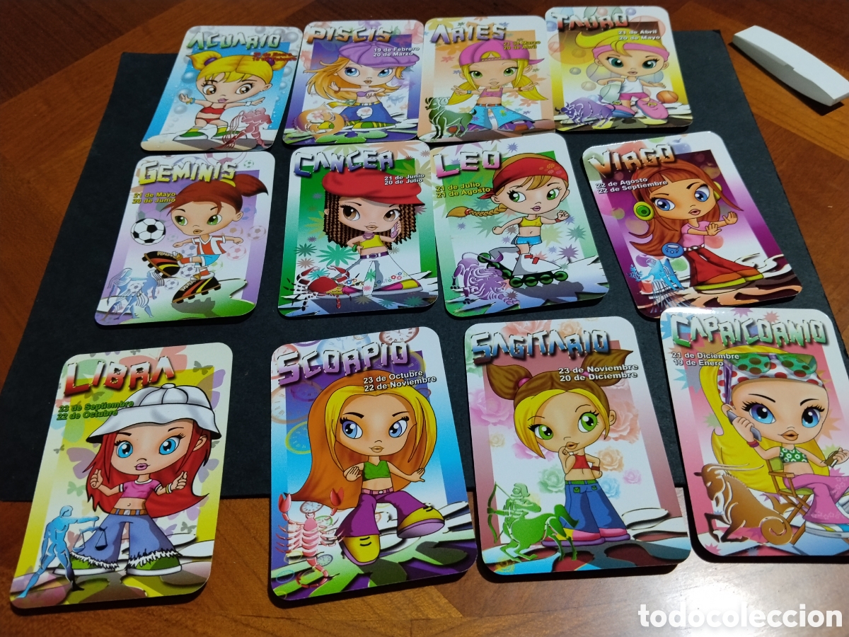 Coleccionismo calendarios: Calendario hor&oacute;scopo 2014 dibujos animados chicas