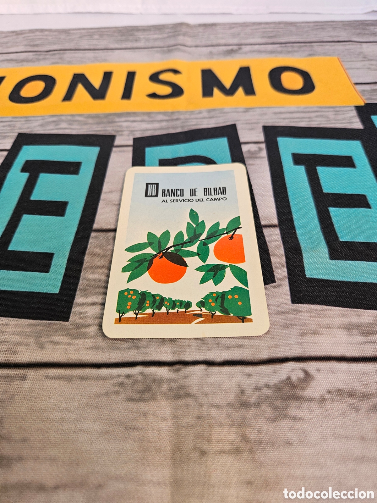 Coleccionismo calendarios: CALENDARIO PUBLICIDAD CAJA BANCO DE BILBAO. FOURNIER. 1967
