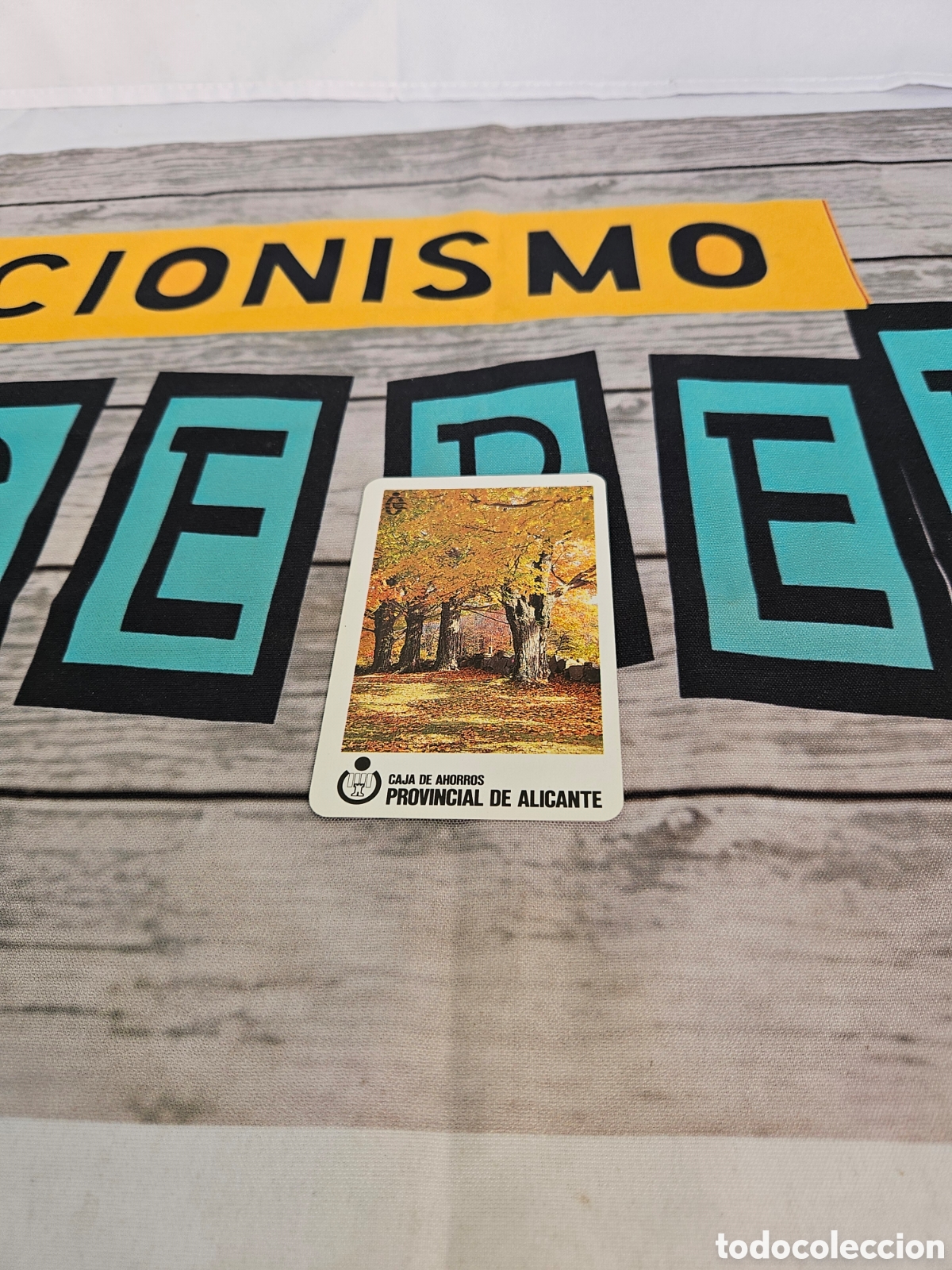 Coleccionismo calendarios: CALENDARIO PUBLICIDAD BANCO CAJA DE AHORROS PROVINCIAL DE ALICANTE. FOURNIER. 1991