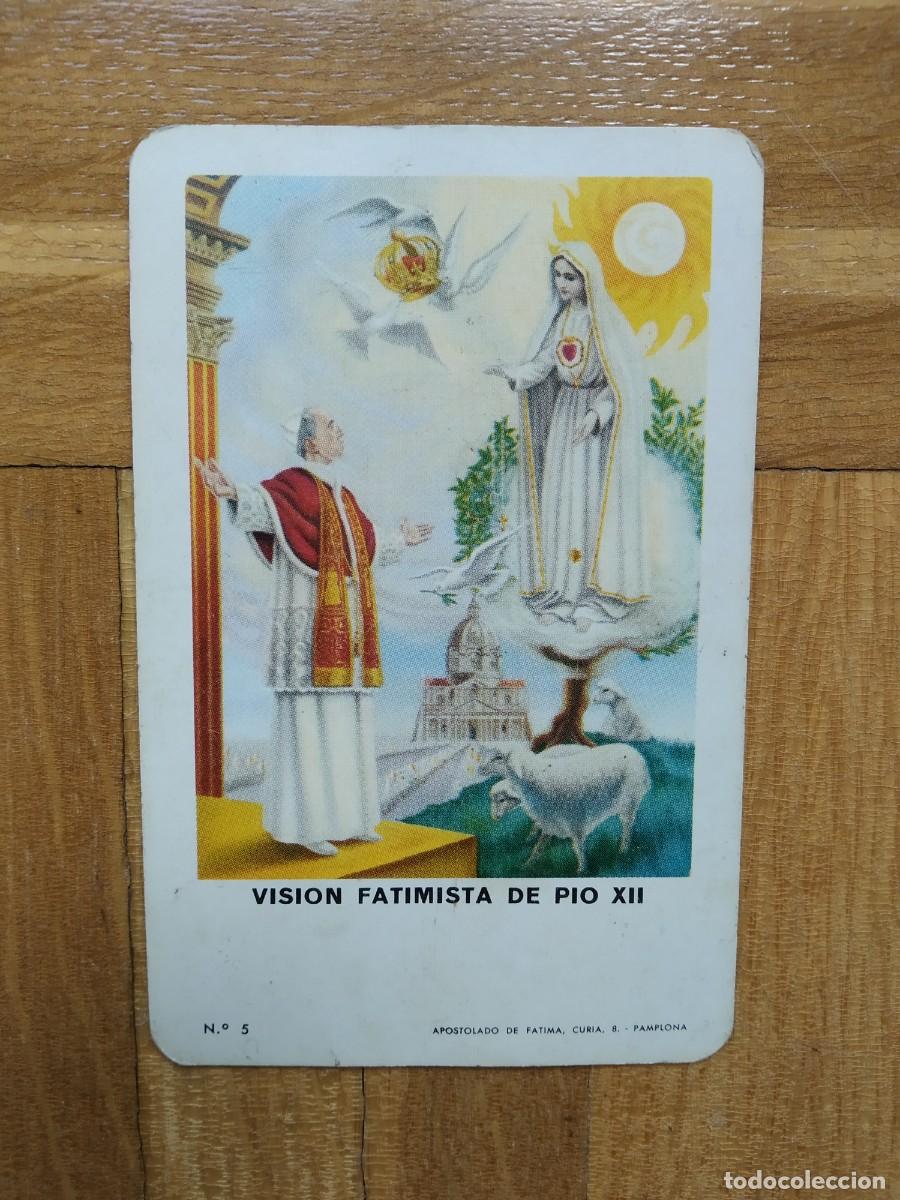 Sammeln von Kalendern: CALENDARIO FOURNIER VISION FATIMISTA DE PIO XII A&Ntilde;O 1971 VER FOTOS