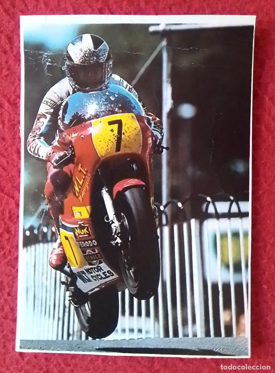 Coleccionismo calendarios: ANTIGUO CALENDARIO DE BOLSILLO OLD CALENDAR A&Ntilde;O 1986 MOTOR MOTOS MOTOCICLISMO CARRERAS COMPETICI&Oacute;N..