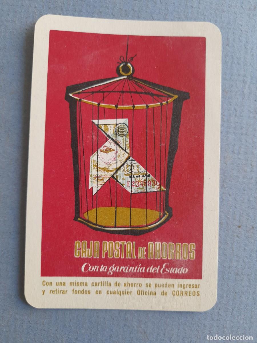 Coleccionismo calendarios: Calendario de bolsillo 1960 caja postal de ahorros